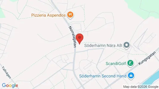 Apartments for rent i Söderhamn - kort over placeringen
