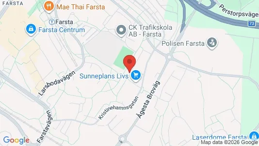 Apartments for rent i Stockholm South - kort over placeringen
