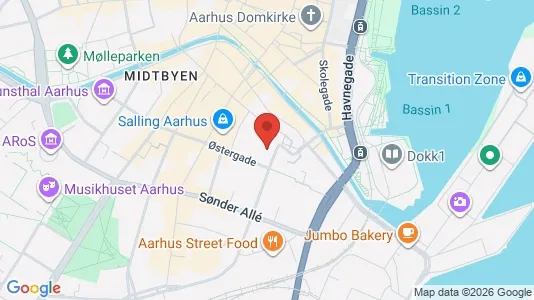 Apartments for rent i Åbyhøj - kort over placeringen