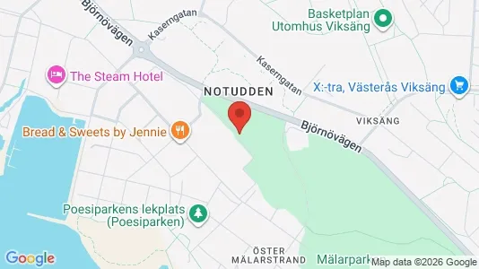 Apartments for rent i Västerås - kort over placeringen