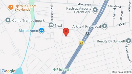 Apartments for rent i Herlev - kort over placeringen