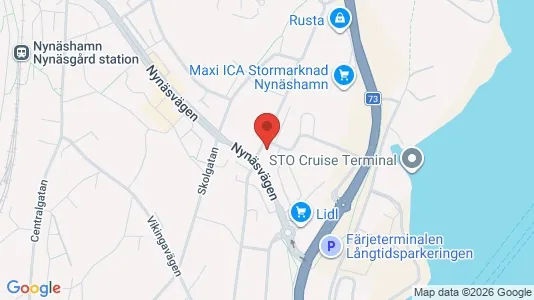 Apartments for rent i Nynäshamn - kort over placeringen