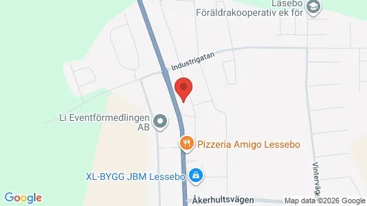 Apartments for rent i Lessebo - kort over placeringen