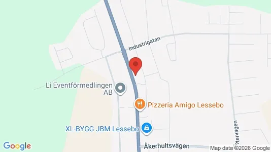 Apartments for rent i Lessebo - kort over placeringen
