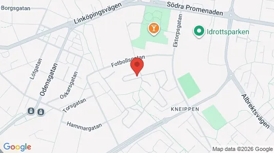 Apartments for rent i Norrköping - kort over placeringen