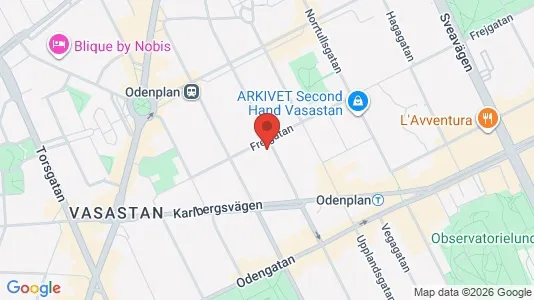 Apartments for rent i Vasastan - kort over placeringen