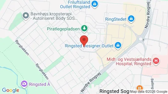 Apartments for rent i Ringsted - kort over placeringen