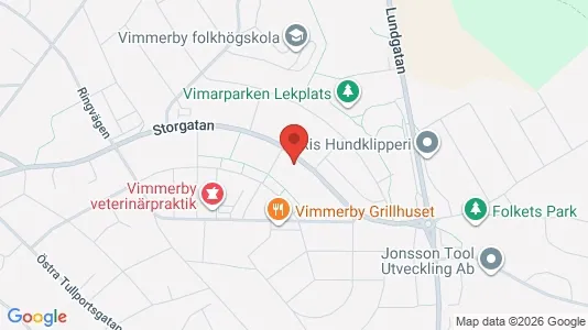 Apartments for rent i Vimmerby - kort over placeringen