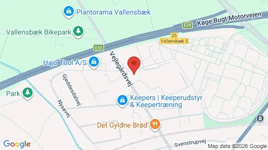 Apartments for rent i Vallensbæk Strand - kort over placeringen
