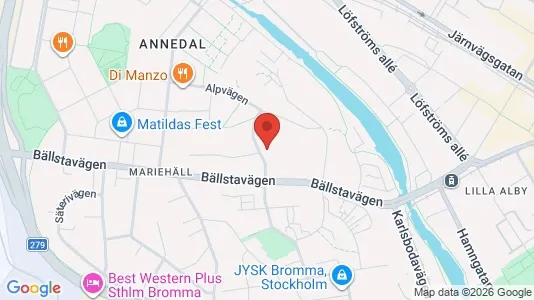 Apartments for rent i Stockholm West - kort over placeringen
