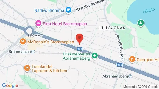 Apartments for rent i Stockholm West - kort over placeringen