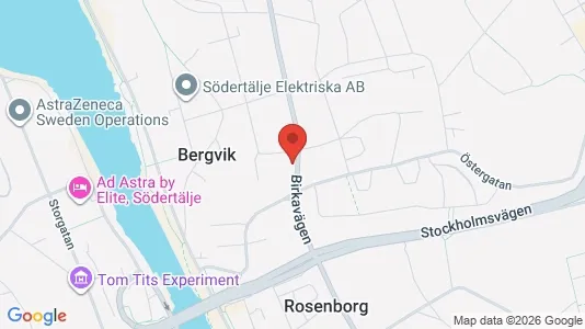 Apartments for rent i Södertälje - kort over placeringen