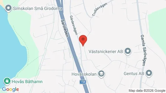 Apartments for rent i Askim-Frölunda-Högsbo - kort over placeringen