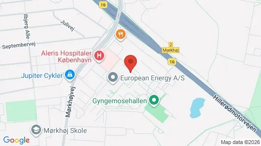 Apartments for rent i Søborg - kort over placeringen