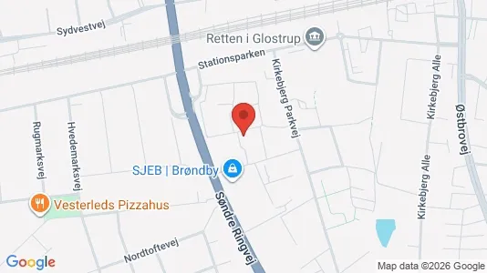 Apartments for rent i Brøndby - kort over placeringen