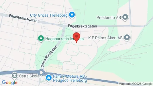 Apartments for rent i Trelleborg - kort over placeringen
