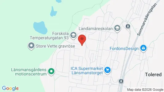 Rooms for rent i Västra hisingen - kort over placeringen