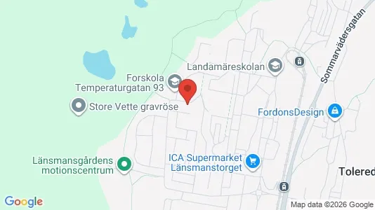 Rooms for rent i Västra hisingen - kort over placeringen