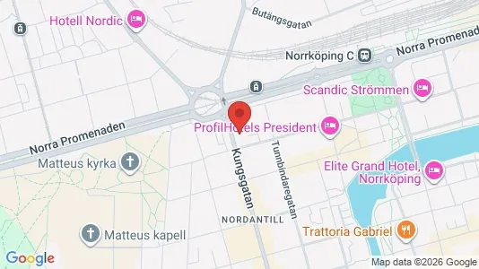 Apartments for rent i Norrköping - kort over placeringen