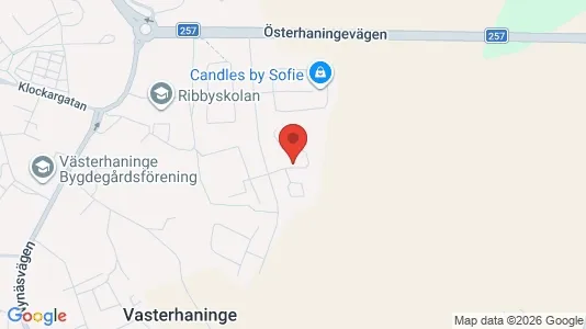 Apartments for rent i Haninge - kort over placeringen