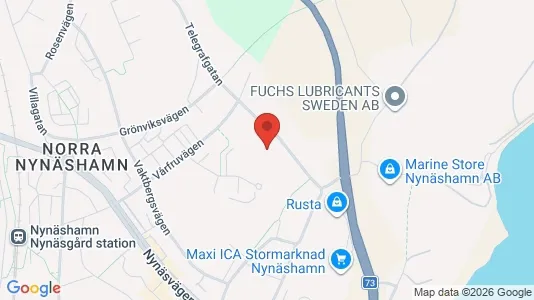Apartments for rent i Nynäshamn - kort over placeringen