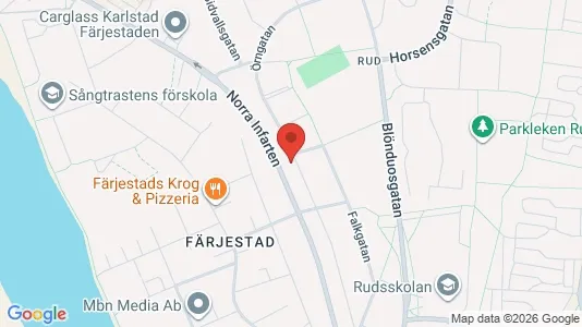 Apartments for rent i Karlstad - kort over placeringen