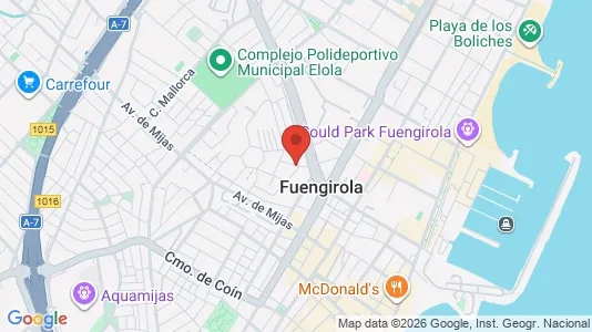 Apartments for rent i Fuengirola - kort over placeringen