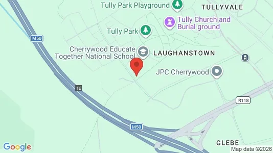 Apartments for rent i Dublin 18 - kort over placeringen