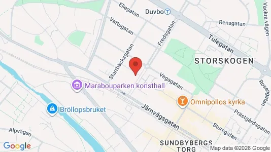 Apartments for rent i Sundbyberg - kort over placeringen