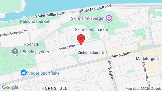 Apartments for rent i Södermalm - kort over placeringen