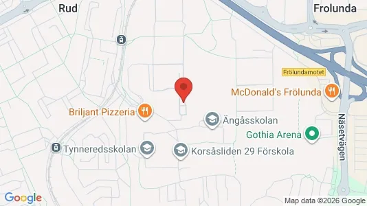 Apartments for rent i Askim-Frölunda-Högsbo - kort over placeringen