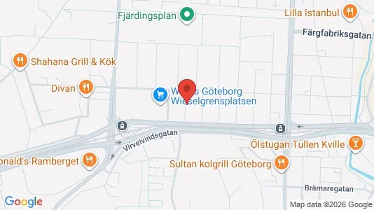 Apartments for rent i Lundby - kort over placeringen