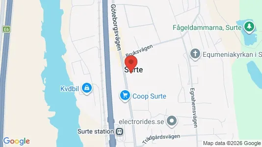 Apartments for rent i Ale - kort over placeringen