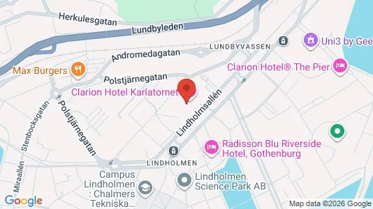 Apartments for rent i Lundby - kort over placeringen