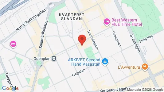 Apartments for rent i Vasastan - kort over placeringen