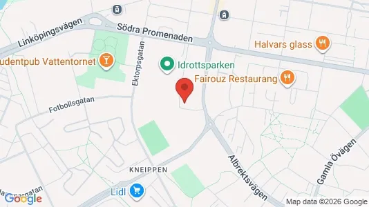 Apartments for rent i Norrköping - kort over placeringen
