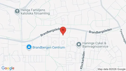 Apartments for rent i Haninge - kort over placeringen