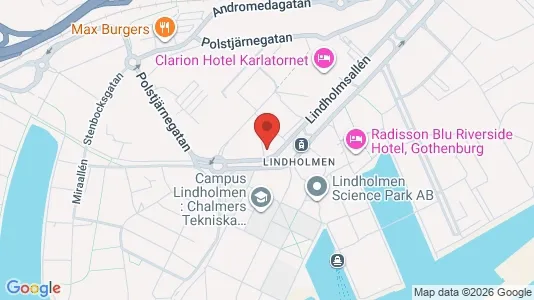 Apartments for rent i Lundby - kort over placeringen