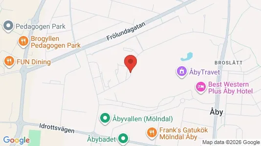 Apartments for rent i Mölndal - kort over placeringen