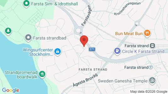 Apartments for rent i Stockholm South - kort over placeringen