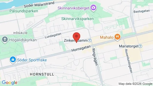 Apartments for rent i Södermalm - kort over placeringen