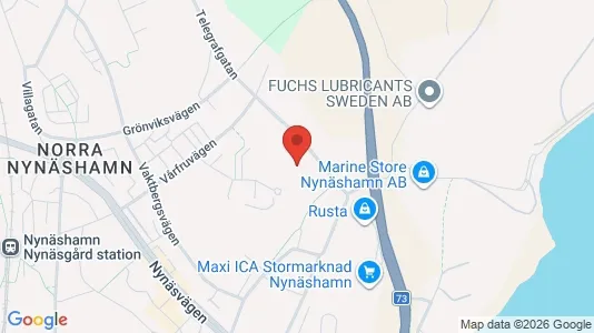 Apartments for rent i Nynäshamn - kort over placeringen