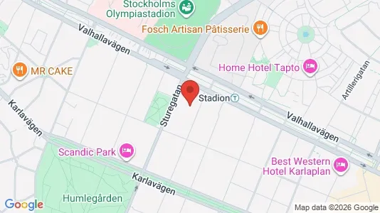 Apartments for rent i Östermalm - kort over placeringen