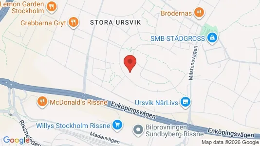 Apartments for rent i Sundbyberg - kort over placeringen
