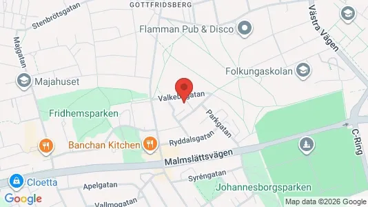 Apartments for rent i Linköping - kort over placeringen