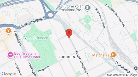 Apartments for rent i Vasastan - kort over placeringen