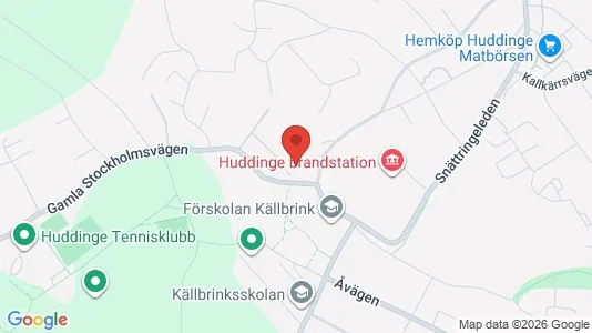Apartments for rent i Huddinge - kort over placeringen