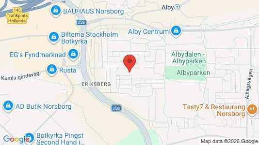 Apartments for rent i Botkyrka - kort over placeringen