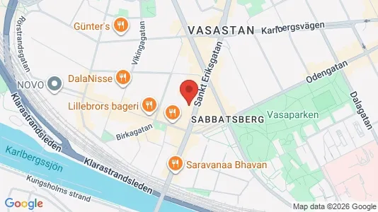 Apartments for rent i Vasastan - kort over placeringen