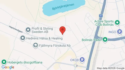Rooms for rent i Bollnäs - kort over placeringen